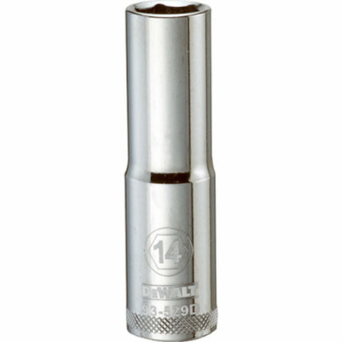 DeWalt Metric Deep Socket, 14 MM