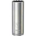 DeWalt SAE 12 Point 1/2" Drive Deep Socket, 13/16"