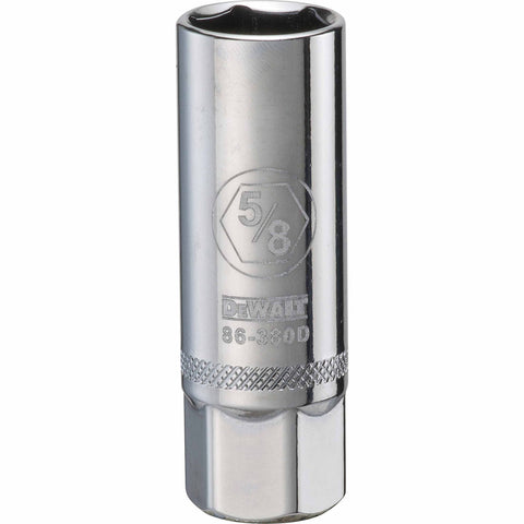 DeWalt SAE Spark Plug Socket, 5/8" x 3/8" Drive