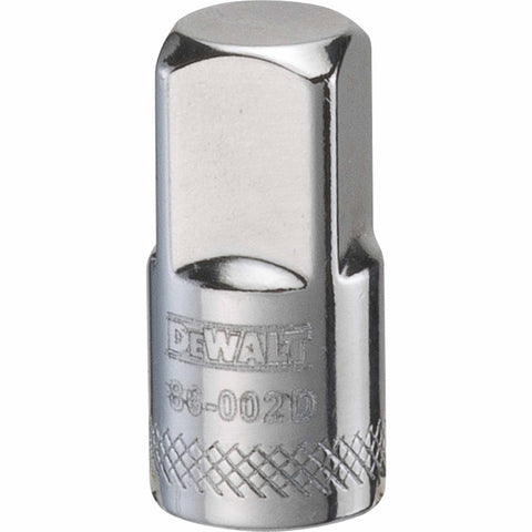 DeWalt Increasing Socket Adapter, 1/4"F x 3/8"M