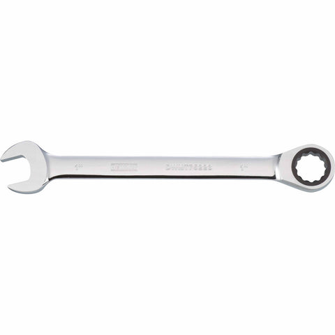 DeWalt Ratcheting Combination Wrench, Polished Chrome, 1"