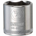 DeWalt Fractional SAE Standard Socket, 13/16"