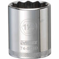 DeWalt SAE 12 Point Socket, 1/2" Drive, 1-1/16"