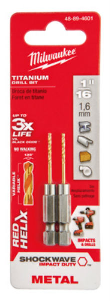 Milwaukee 1/16" Titan Drill Bit