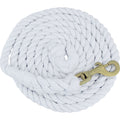 Partrade Braided Cotton Horse Lead, 3/4 in. x 10 ft., White