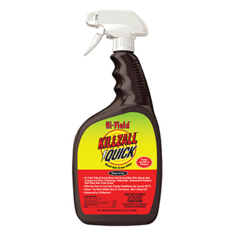 Hi-Yield Killzall Quick Weed & Grass Killer, 32 oz.