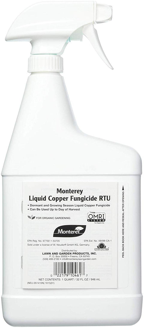 Monterey Liquid Copper Fungicide, 32 oz