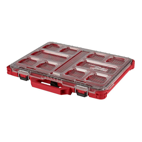 Milwaukee PACKOUT Interlocking Organizer, Red, 19.7" L