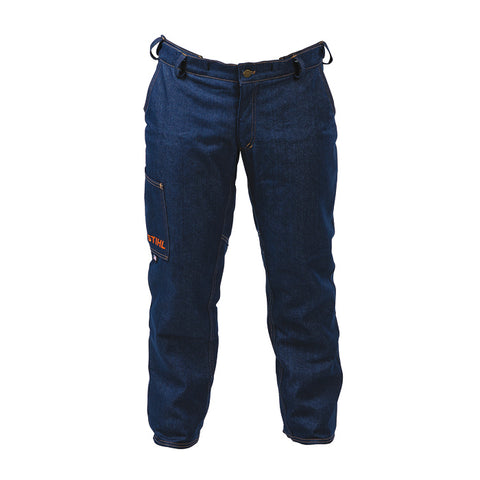 STIHL Function Denim Protective Pants – S (30–32" Waist), 30" Inseam