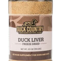 Duck Country Freeze Dried Duck Topper Liver 3.5 oz