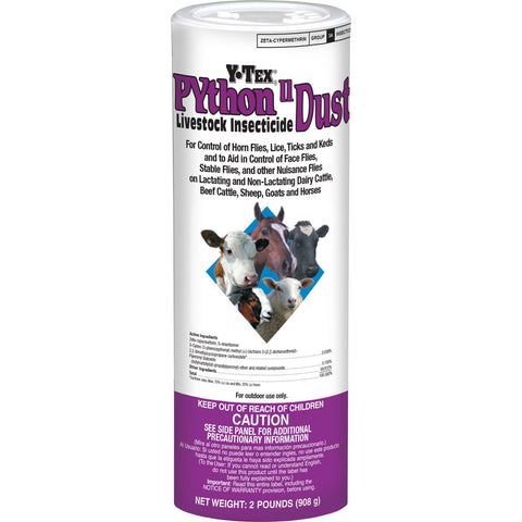 Python Ii Dust Shaker Can Insect Repellent 2 LB