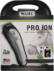 Wahl Pro Ion Rechargeable Equine Clipper Black