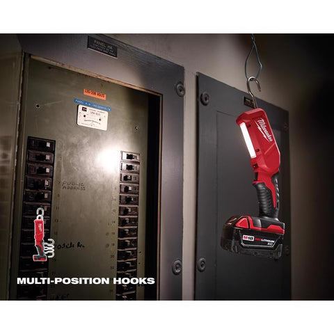 Milwaukee M18 LED Stick Light, Black & Red, 300 Lumens