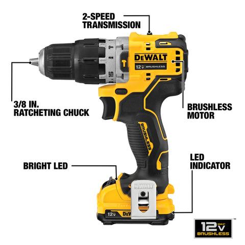 DeWalt 12V Hammer Drill/Driver