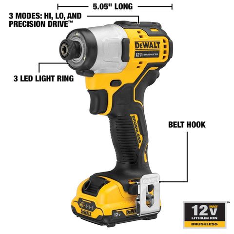 DeWalt 12V 1/4" Impact Driver