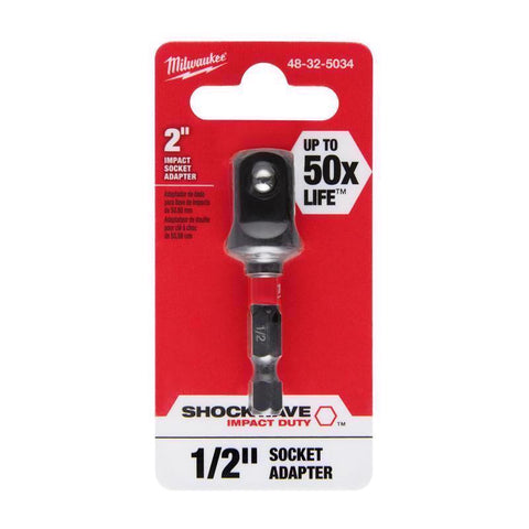 Milwaukee 1/2" Socket Adapter