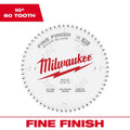Milwaukee 10" 60T Circ Saw Blade