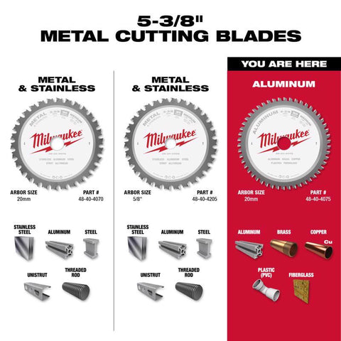 Milwaukee Circular Saw Blade, 50-Teeth, 5-3/8 inch