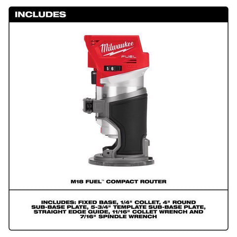 Milwaukee M18 Compact Router