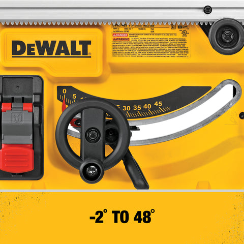DeWalt 8-1/4" Compact Tablesaw