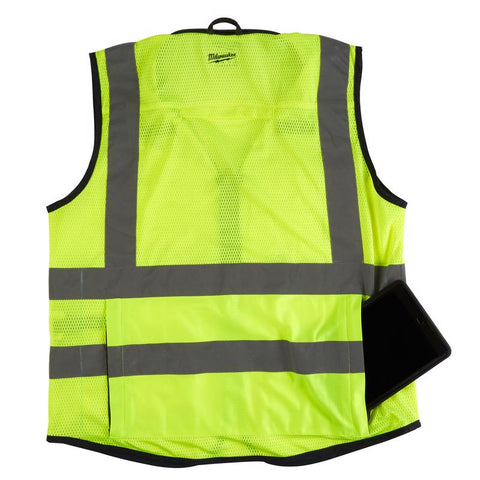 Milwaukee Performance Safety Vest, High Visibility Yellow, L/XL