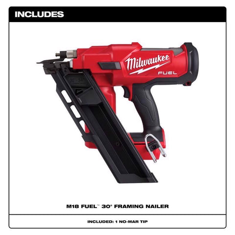 Milwaukee M18 30Deg Frame Nailer