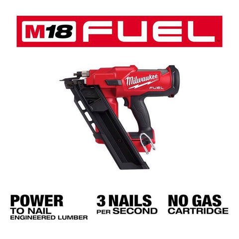 Milwaukee M18 30Deg Frame Nailer