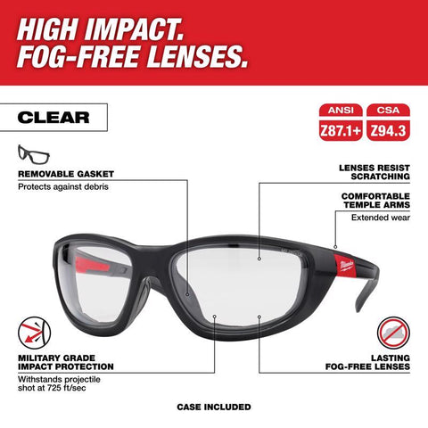 Milwaukee CLR HP Glasses/Gasket