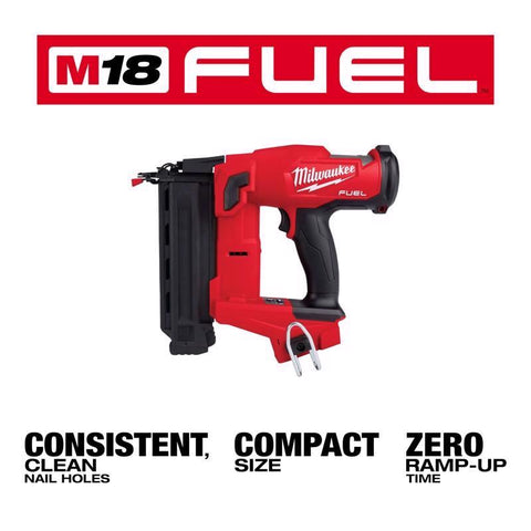 Milwaukee M18 FUEL Cordless Brad Nailer, 18 Ga.