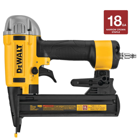 DeWalt Pneumatic Finish Stapler, 18 Gauge
