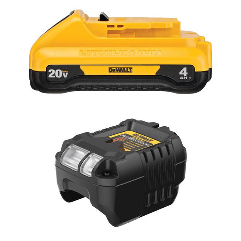 DeWalt 20V MAX Compact Battery and Charger Starter Kit