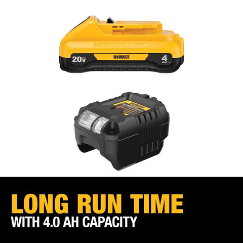 DeWalt 20V MAX Compact Battery and Charger Starter Kit