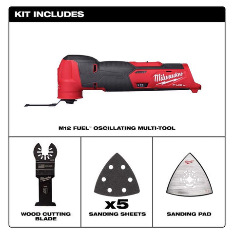 Milwaukee M12 Osc Multi-Tool