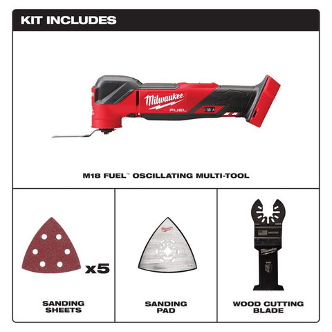 Milwaukee M18 FUEL Cordless Oscillating Multi-Tool