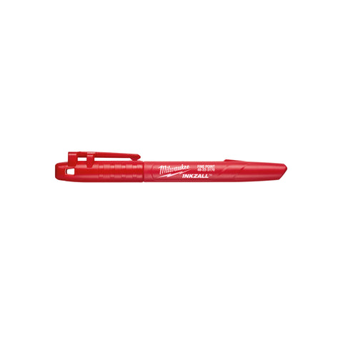 Milwaukee Red Fine Tip Jobsite Marker, 7.13", Red