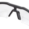 Milwaukee Magnified Safety Glasses, Black/Red Frame