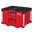 Milwaukee 2 Drawer Toolbox, 22.2", Black/Red