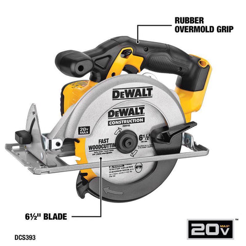DeWalt 20V MAX Cordless Brushed 5 Tool Combo Kit