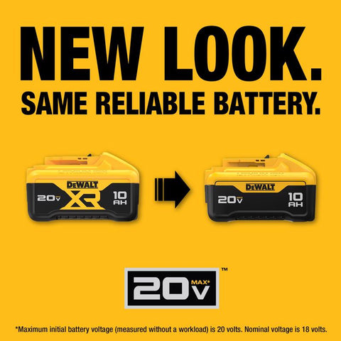 DeWalt 20V MAX XR Lithium-Ion Battery, 20 volt
