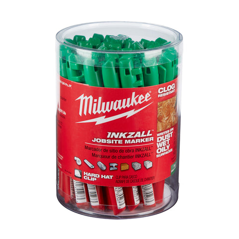 Milwaukee Fine Tip Permanent Marker, Green