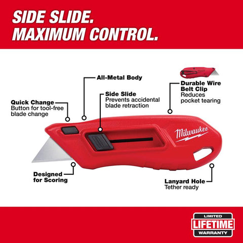 Milwaukee Util Knife Sliding 5"mw