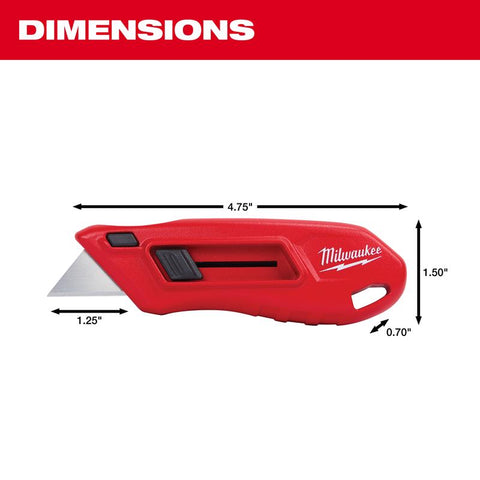 Milwaukee Util Knife Sliding 5"mw