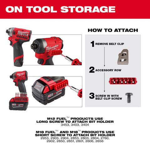 Milwaukee Shockwave Impact Driver Bit Set, Alloy Steel