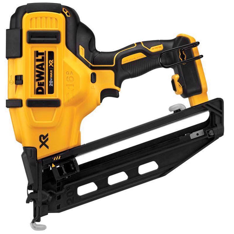 DeWalt Angled Cordless Finish Nailer Bare, 20 Volt