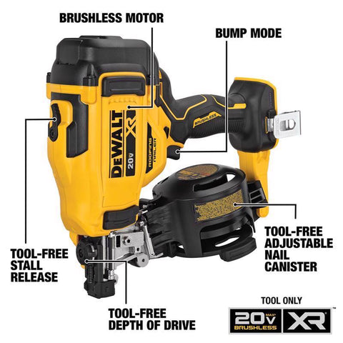 DeWalt 20V BT Roofing Nailer