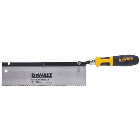 DeWalt Flush Cut Reversing Back Saw, Steel