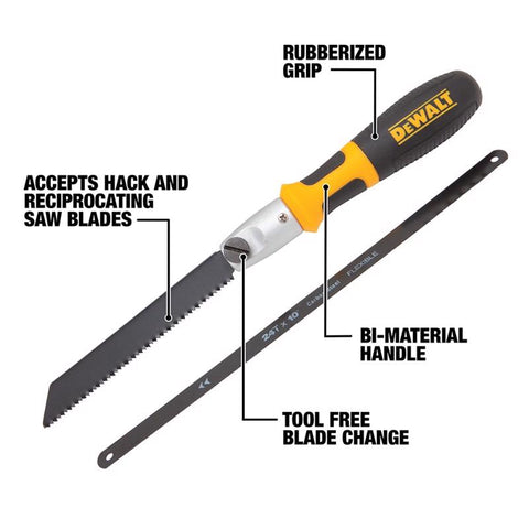 DeWalt Cushion Grip Multi-Saw, 6"