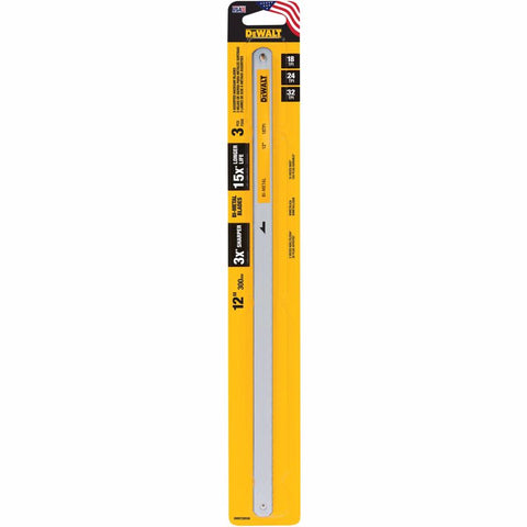 DeWalt Hacksaw Blade Set, Bi-Metal