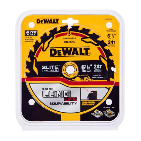 DeWalt 6.5" 24T Circ Saw Blade