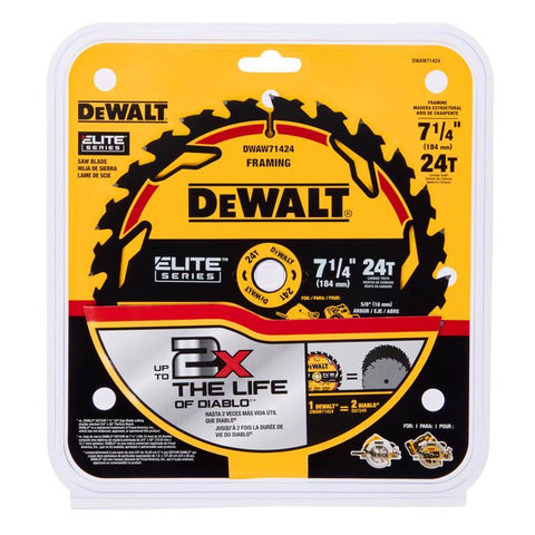 DeWalt 7-1/4" 24T Saw Blade